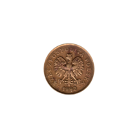 Preview 5 groszy, 1992 obverse