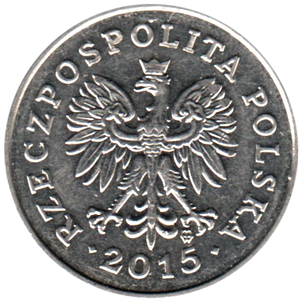 20 groszy, 2015 Obverse
