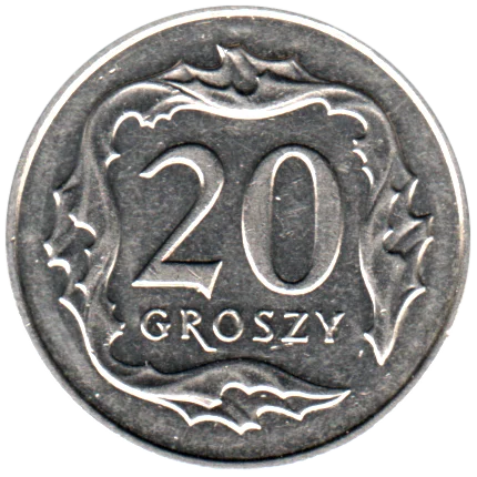 20 groszy, 2015 Reverse