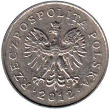 Preview 20 groszy, 2012 obverse