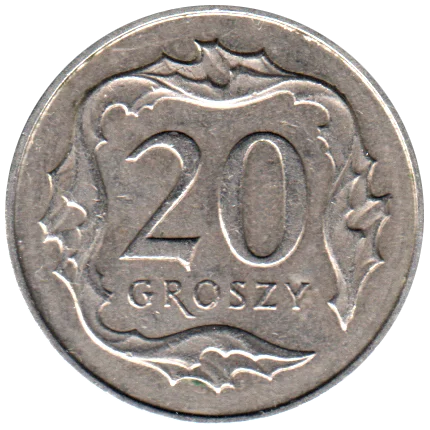 20 groszy, 2012 Reverse
