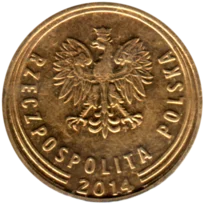 Preview 2 groszy, 2014 obverse