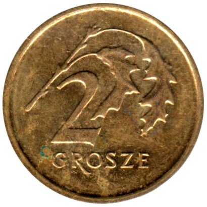 2 groszy, 2014 Reverse