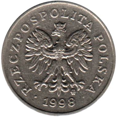 Preview 10 groszy, 1998 obverse
