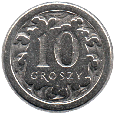 Preview 10 groszy, 2017 reverse