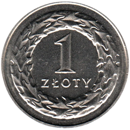 1 Złoty, 2017 Reverse