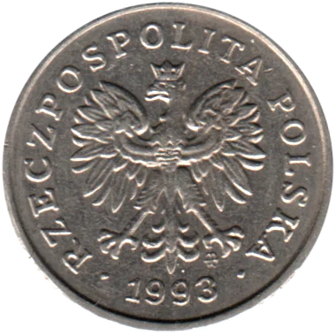 10 groszy, 1993 Obverse