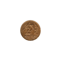 Preview 2 groszy, 1991 reverse