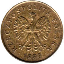 Preview 5 groszy, 1998 obverse
