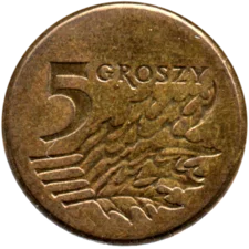 Preview 5 groszy, 1998 reverse