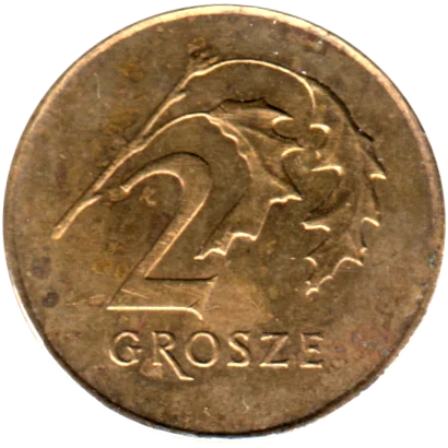 2 groszy, 2009 Reverse