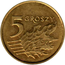 Preview 5 groszy, 2022 reverse