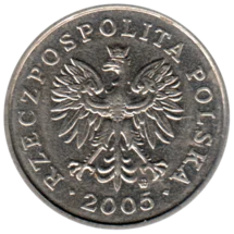 Preview 20 groszy, 2005 obverse