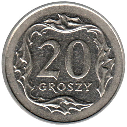 20 groszy, 2005 Reverse