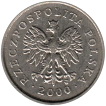 Preview 20 groszy, 2000 obverse