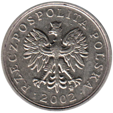 10 groszy, 2002 Obverse