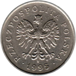 Preview 1 Złoty, 1995 obverse