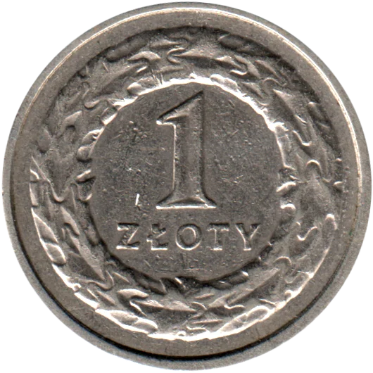 1 Złoty, 1995 Reverse