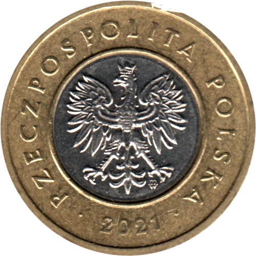 2 Złoty, 2021 Obverse