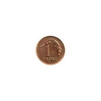 Preview 1 grosz, 1991 reverse