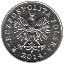 Preview 20 groszy, 2014 obverse