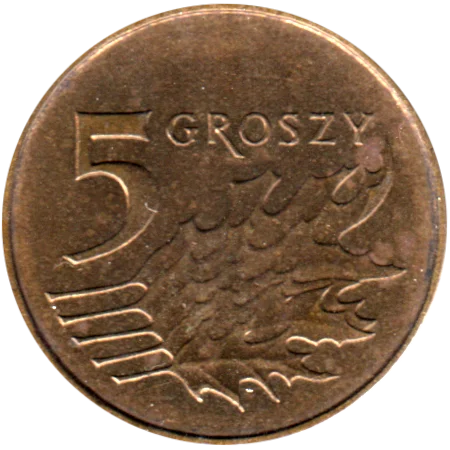 5 groszy, 2011 Reverse
