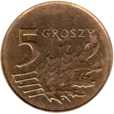 Preview 5 groszy, 2011 reverse