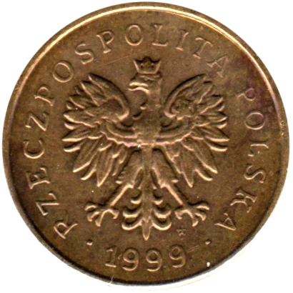 2 groszy, 1999 Obverse