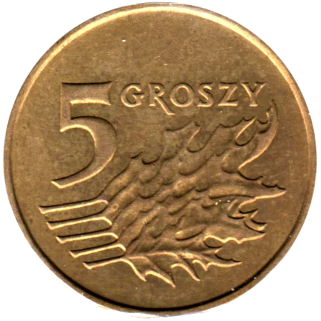 5 groszy, 2006 Reverse