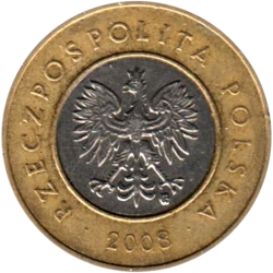 Preview 2 Złoty, 2008 obverse
