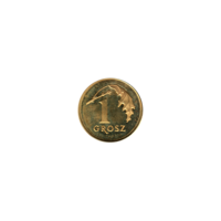 Preview 1 grosz, 2025 reverse