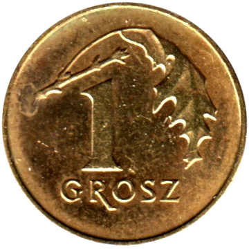 1 grosz, 2023 Reverse