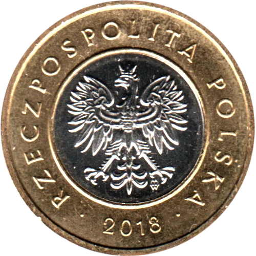 2 Złoty, 2018 Obverse