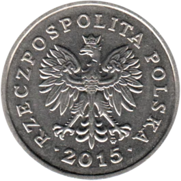 Preview 1 Złoty, 2015 obverse