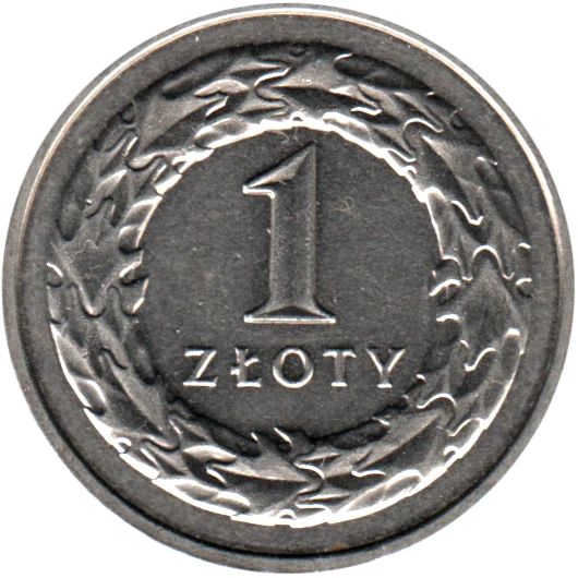 1 Złoty, 2015 Reverse