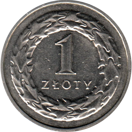 1 Złoty, 2014 Reverse