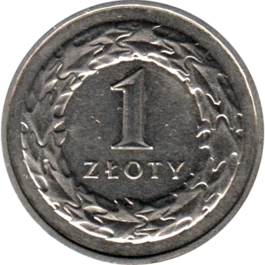 Preview 1 Złoty, 2014 reverse