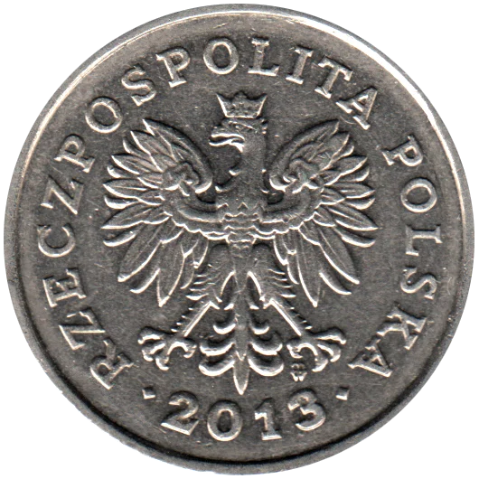 1 Złoty, 2013 Obverse