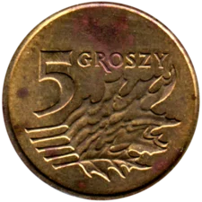 Preview 5 groszy, 2002 reverse