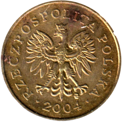 2 groszy, 2004 Obverse