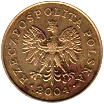 Preview 1 grosz, 2004 obverse