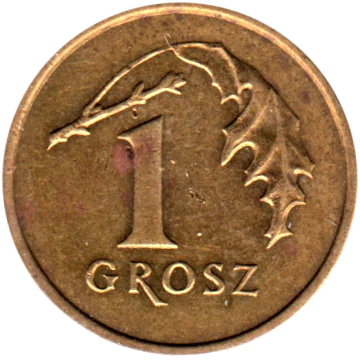 Preview 1 grosz, 2004 reverse