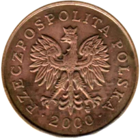 Preview 2 groszy, 2000 obverse