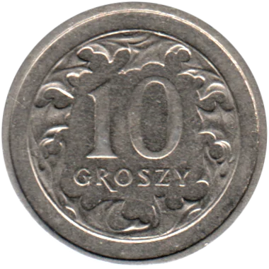 Preview 10 groszy, 2007 reverse