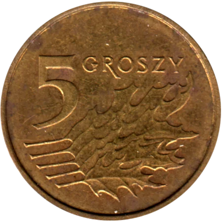 5 groszy, 2018 Reverse