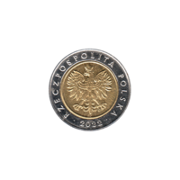 Preview 5 Złoty, 2022 obverse