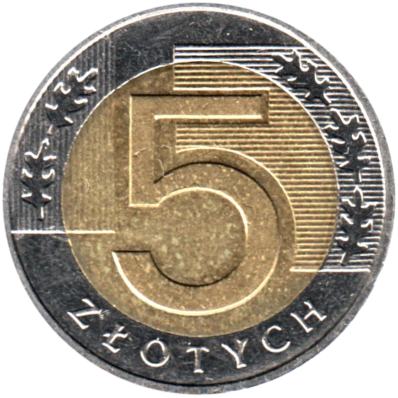 5 Złoty, 2022 Reverse