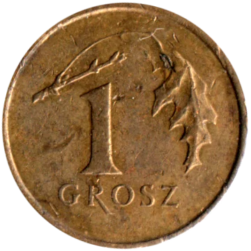 Preview 1 grosz, 1995 reverse