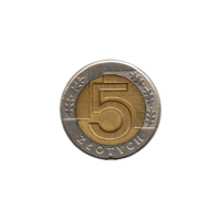 Preview 5 Złoty, 1994 reverse