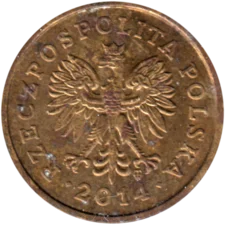 Preview 5 groszy, 2014 obverse